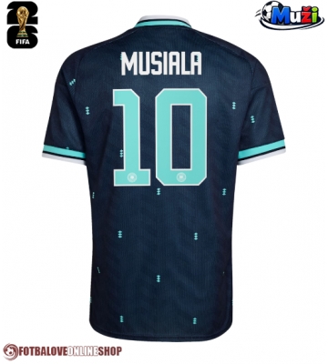 Německo Jamal Musiala #10 Venkovní Dres MS 2026 Krátkým Rukávem